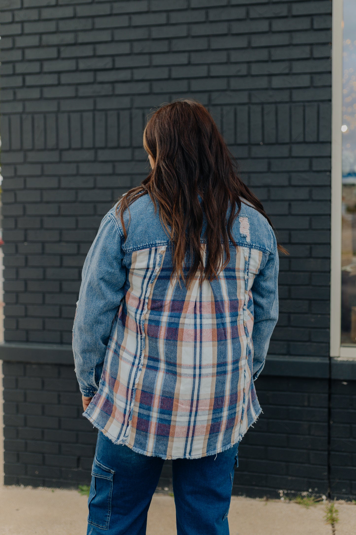 Lou's Washed Oversized Denim Shacket