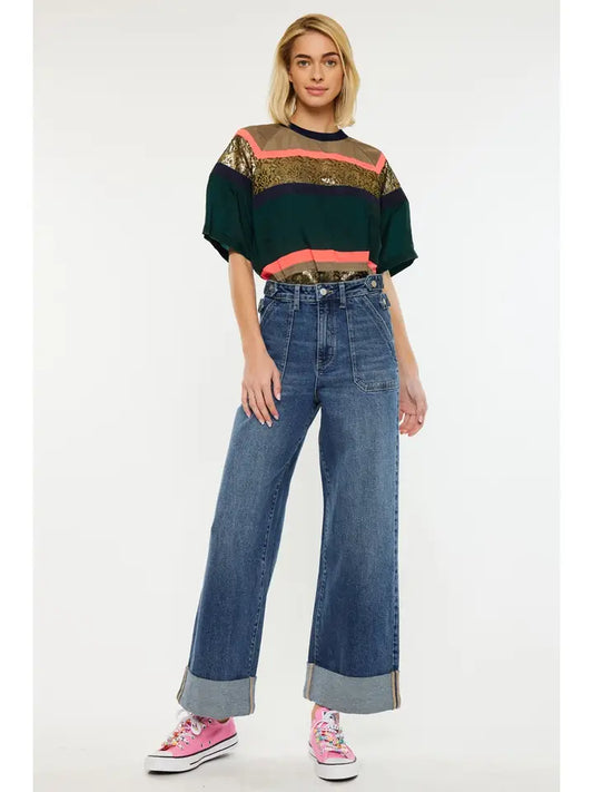 Ultra-High Rise 90’S Wide Leg Trousers Jeans
