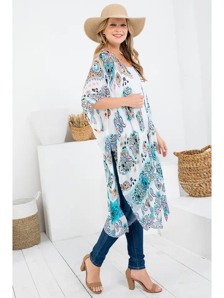 Penelope's Printed Kimono