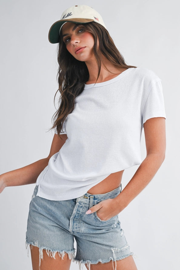 Madi's White T-Shirt