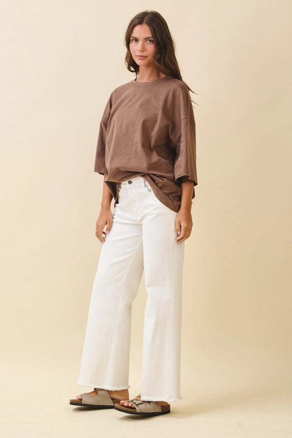 Jeannie's Denim Pant - White