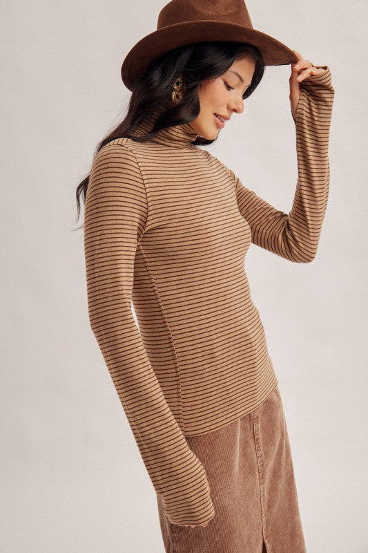 Coffee & Cream Turtleneck