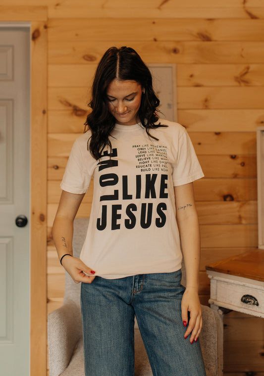 Love Like Jesus Ivory Tee