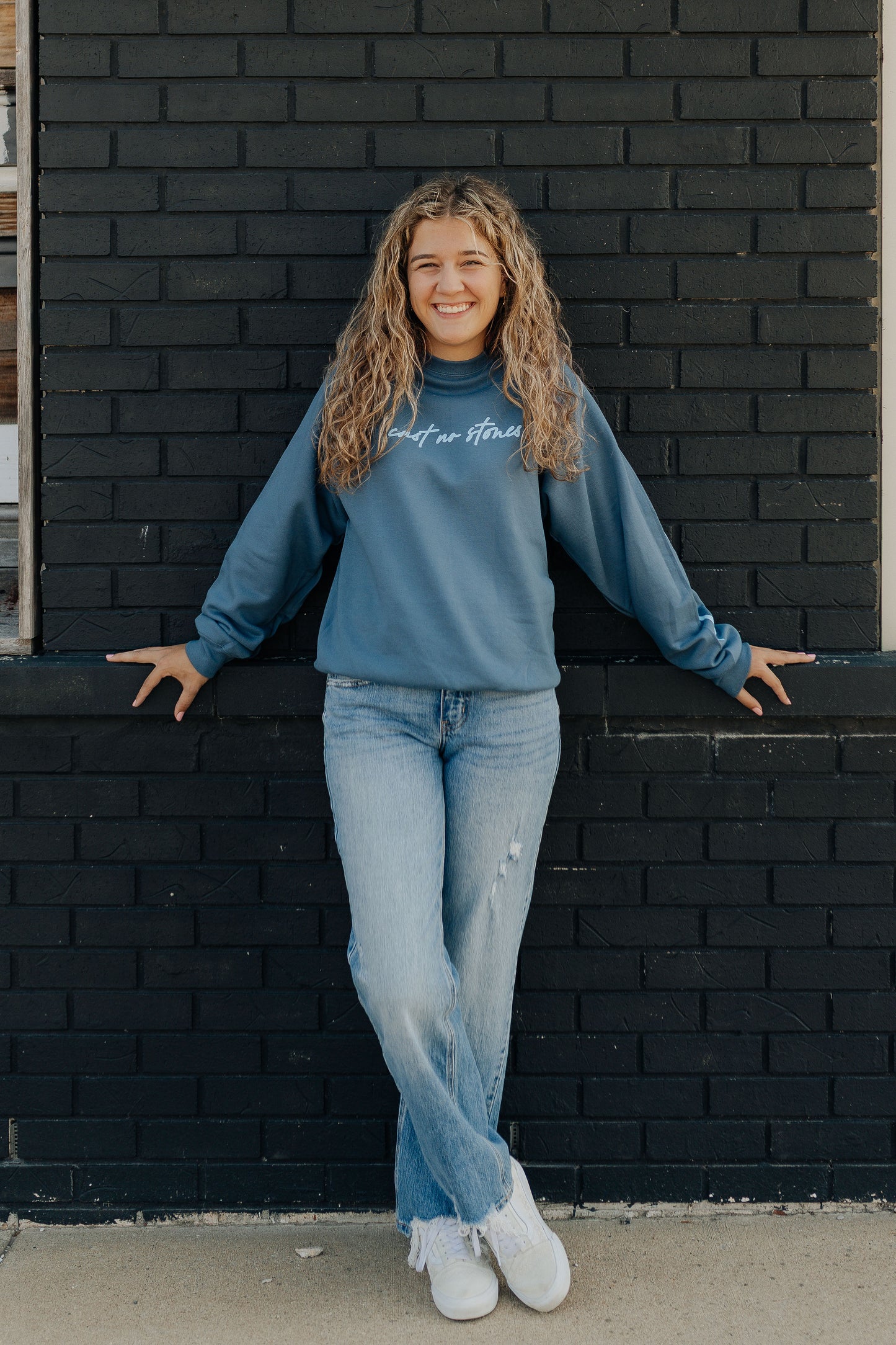 Forgiven Blue Sweatshirt