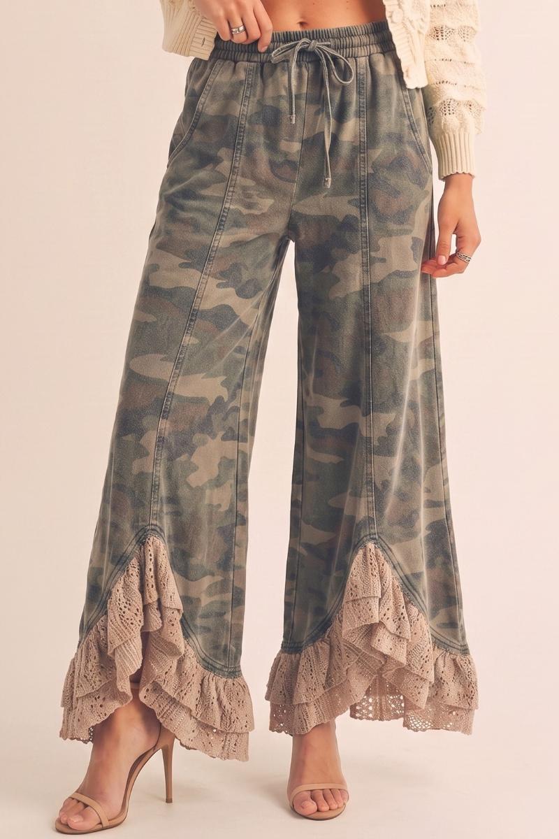 Rebel Romance Camo Pants