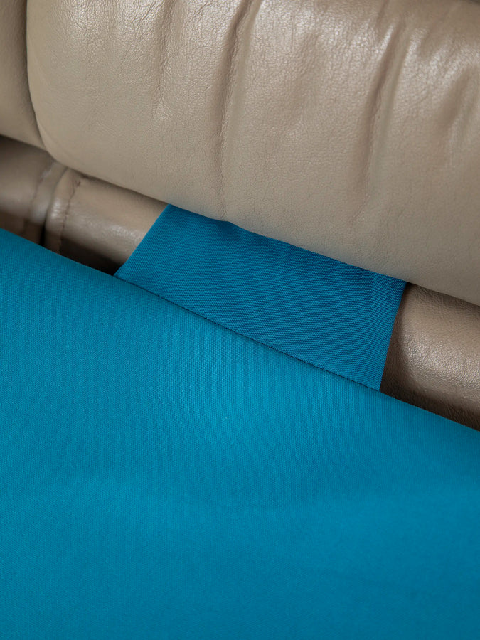 Velvet Back Car Seat Cover - Rainbow Patchwork