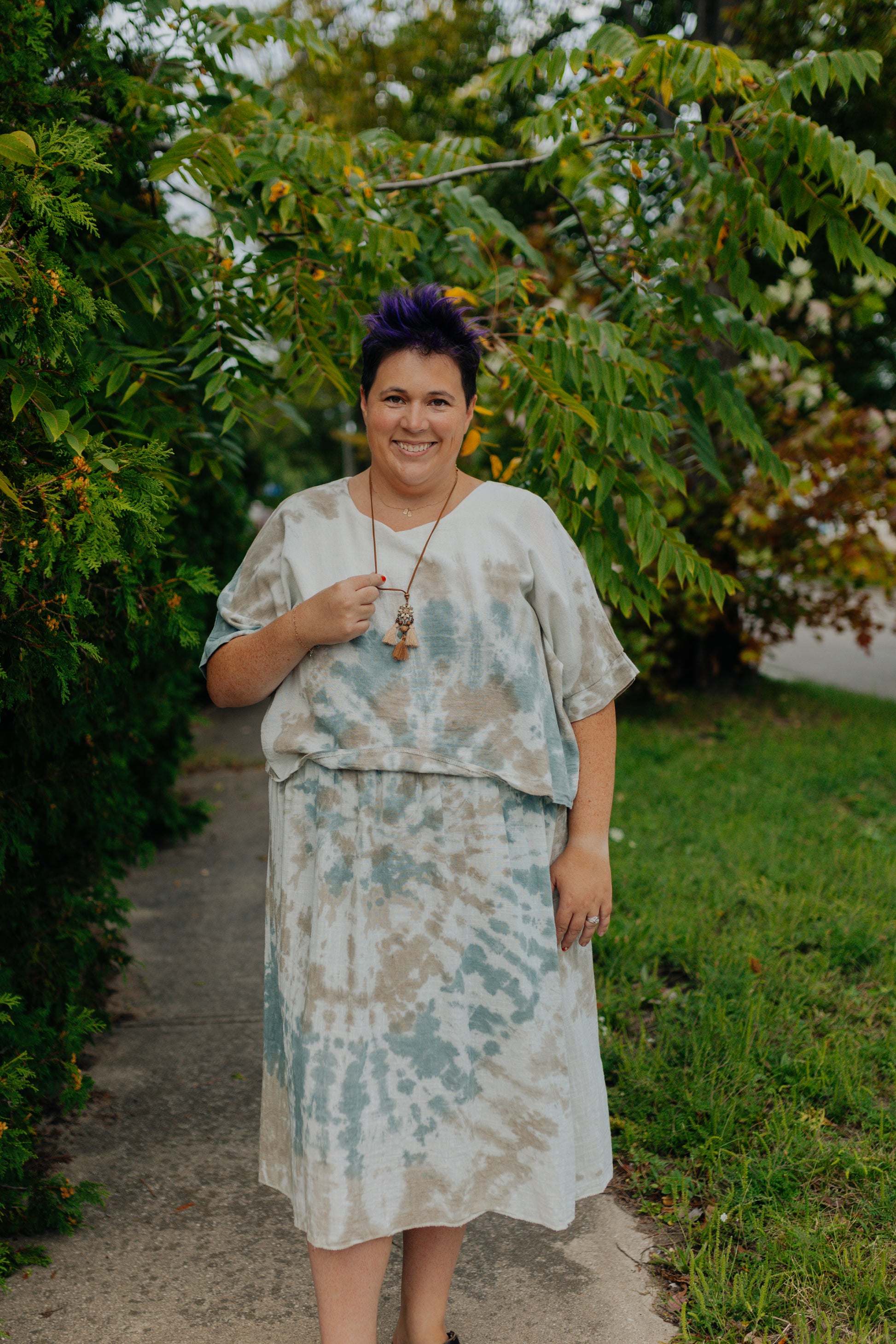 Cotton Tie Dye Dress Magnolia Boutique and Gifts Cotton Tie Dye Dress Magnolia Boutique and Gifts