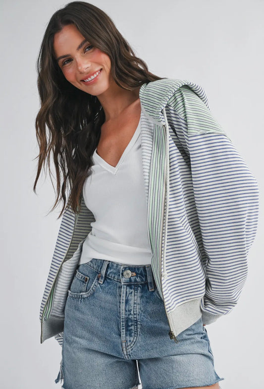 Kennedy’s Stripe Hoodie
