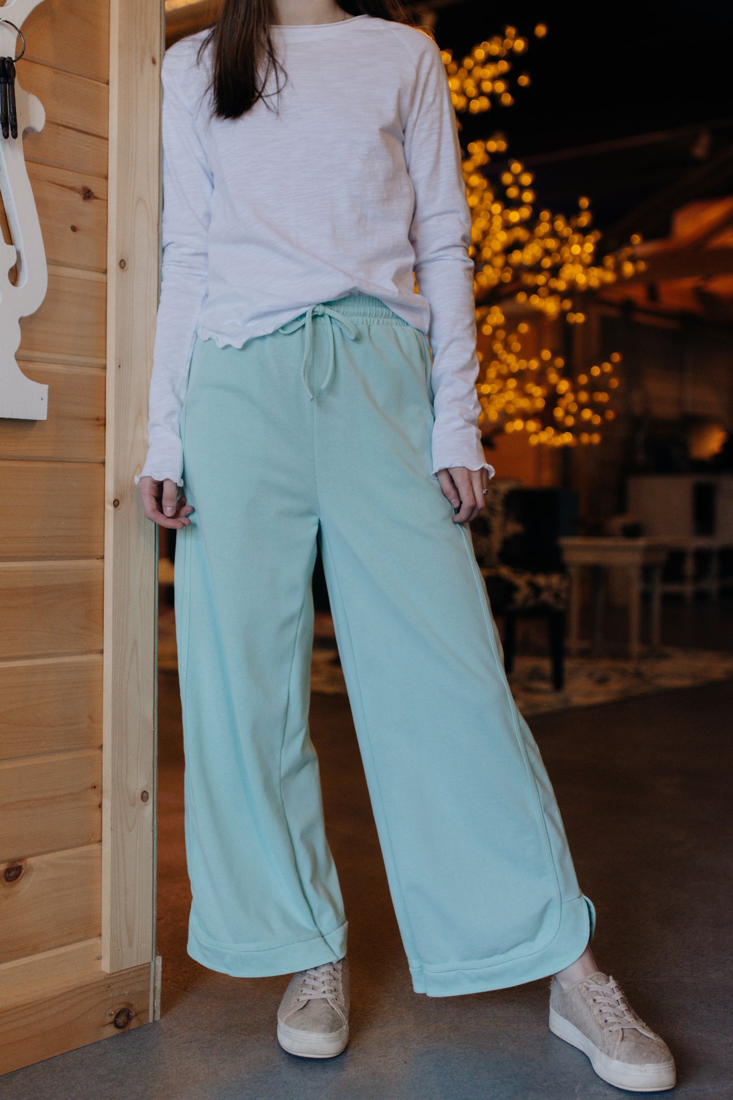 Rosa's Pant -Light Blue