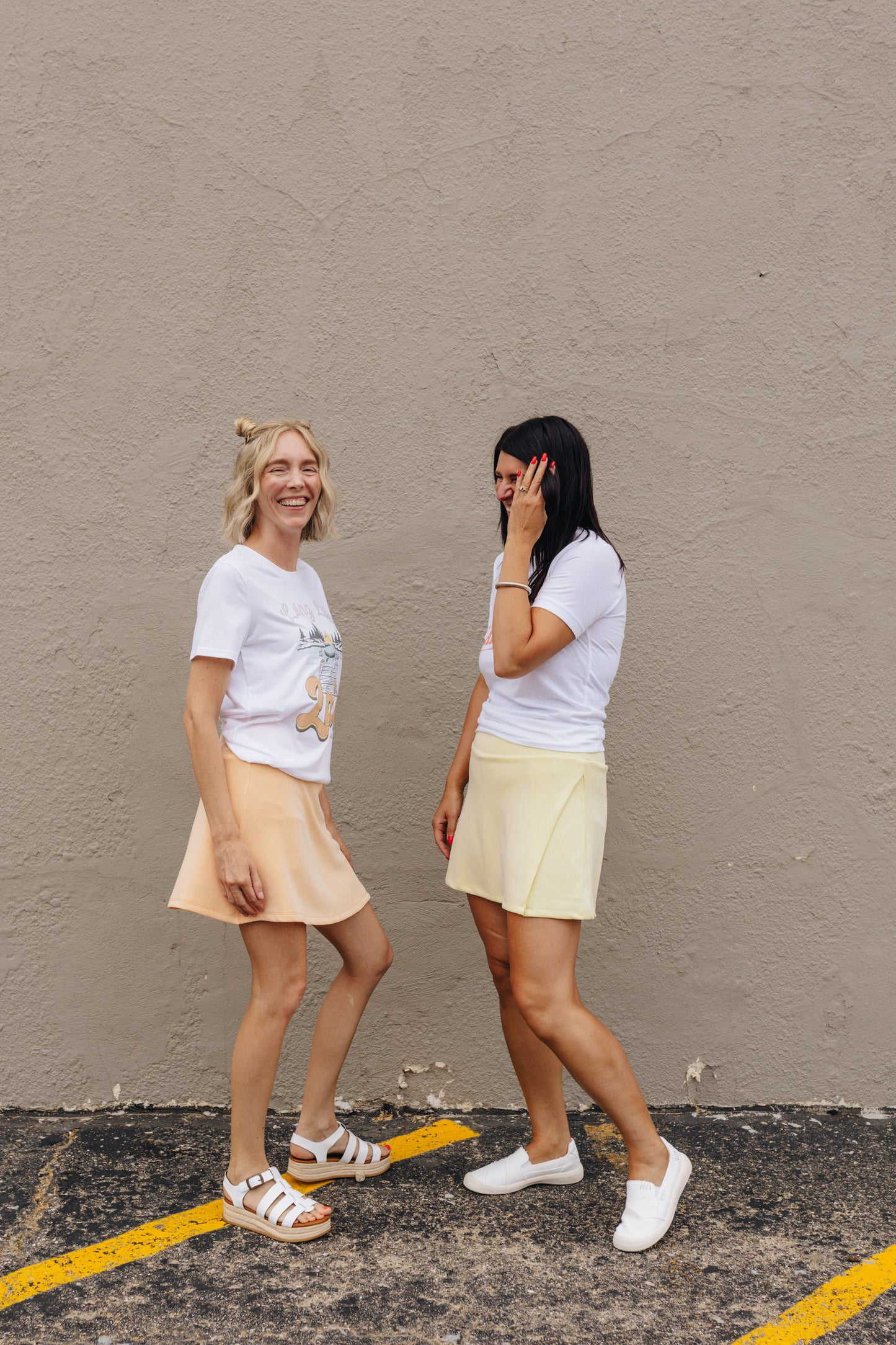Peach Puff Skort