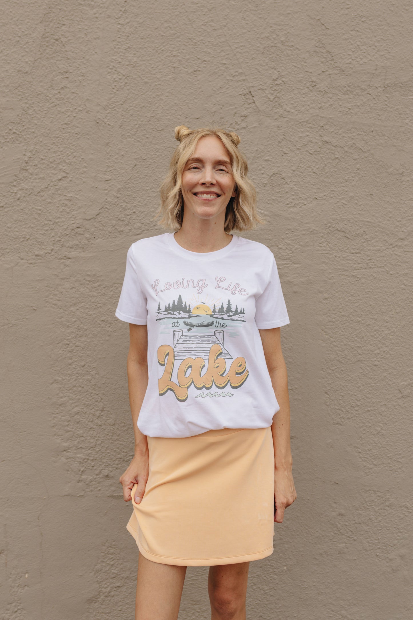 Peach Puff Skort