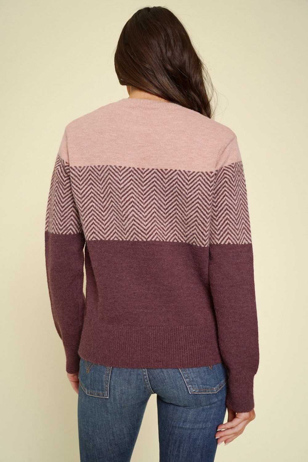 Sarah’s Plum Sweater