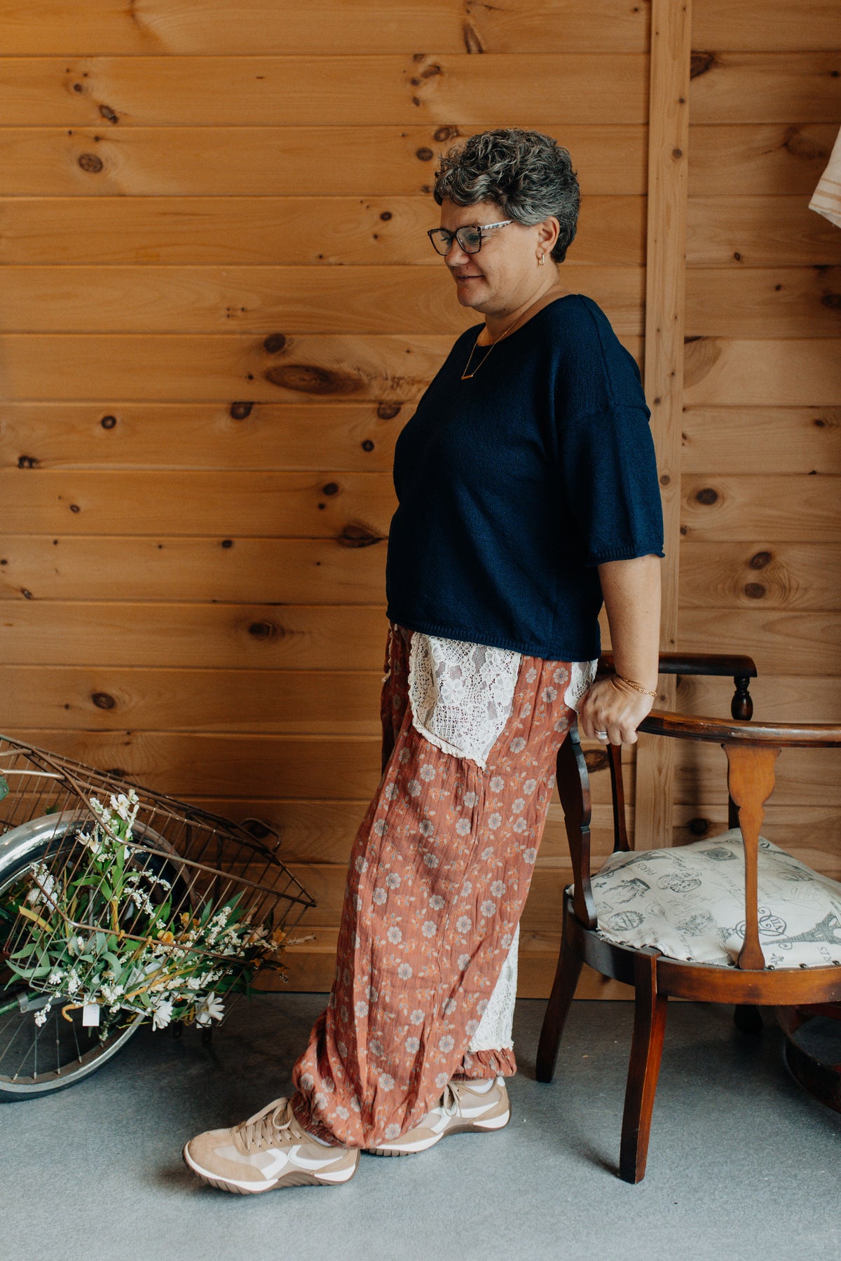 Rust & Lace Pant