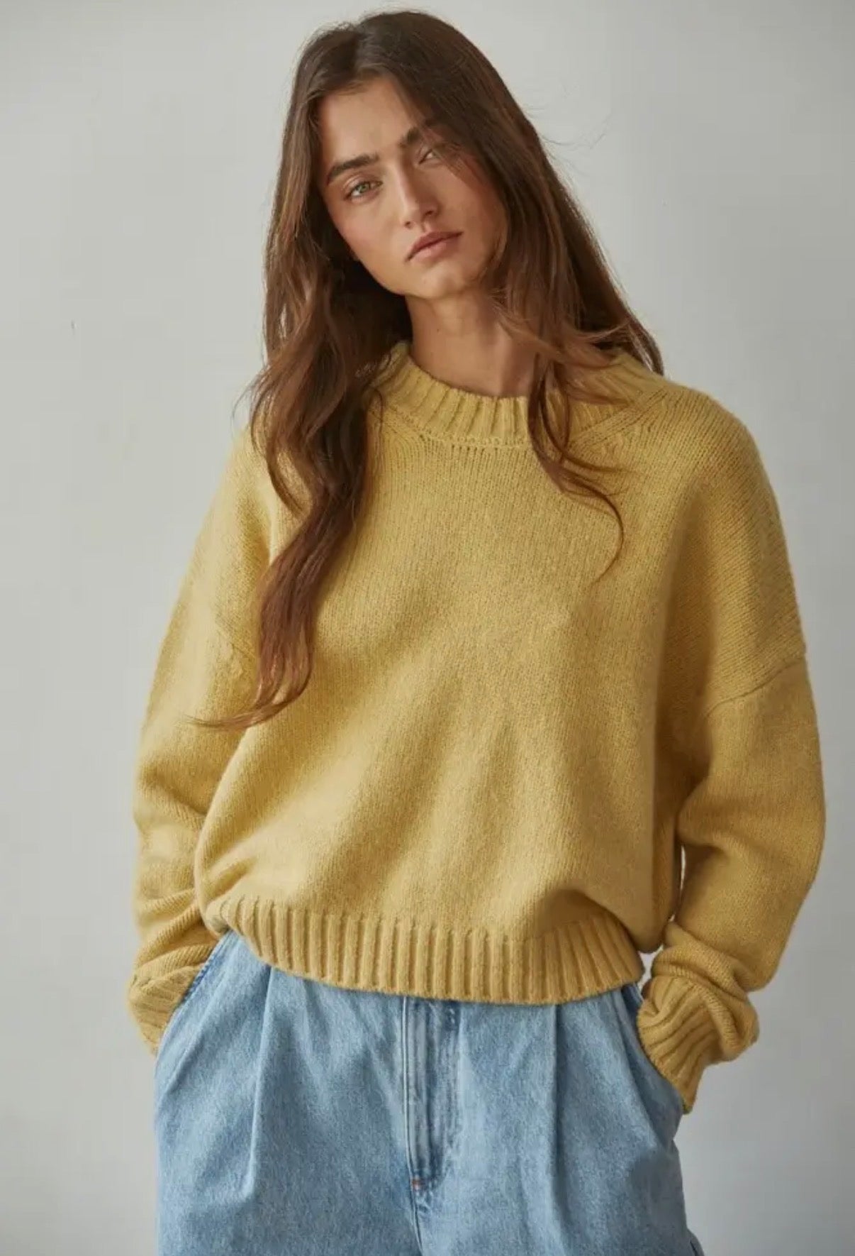 Honey Yellow Sweater