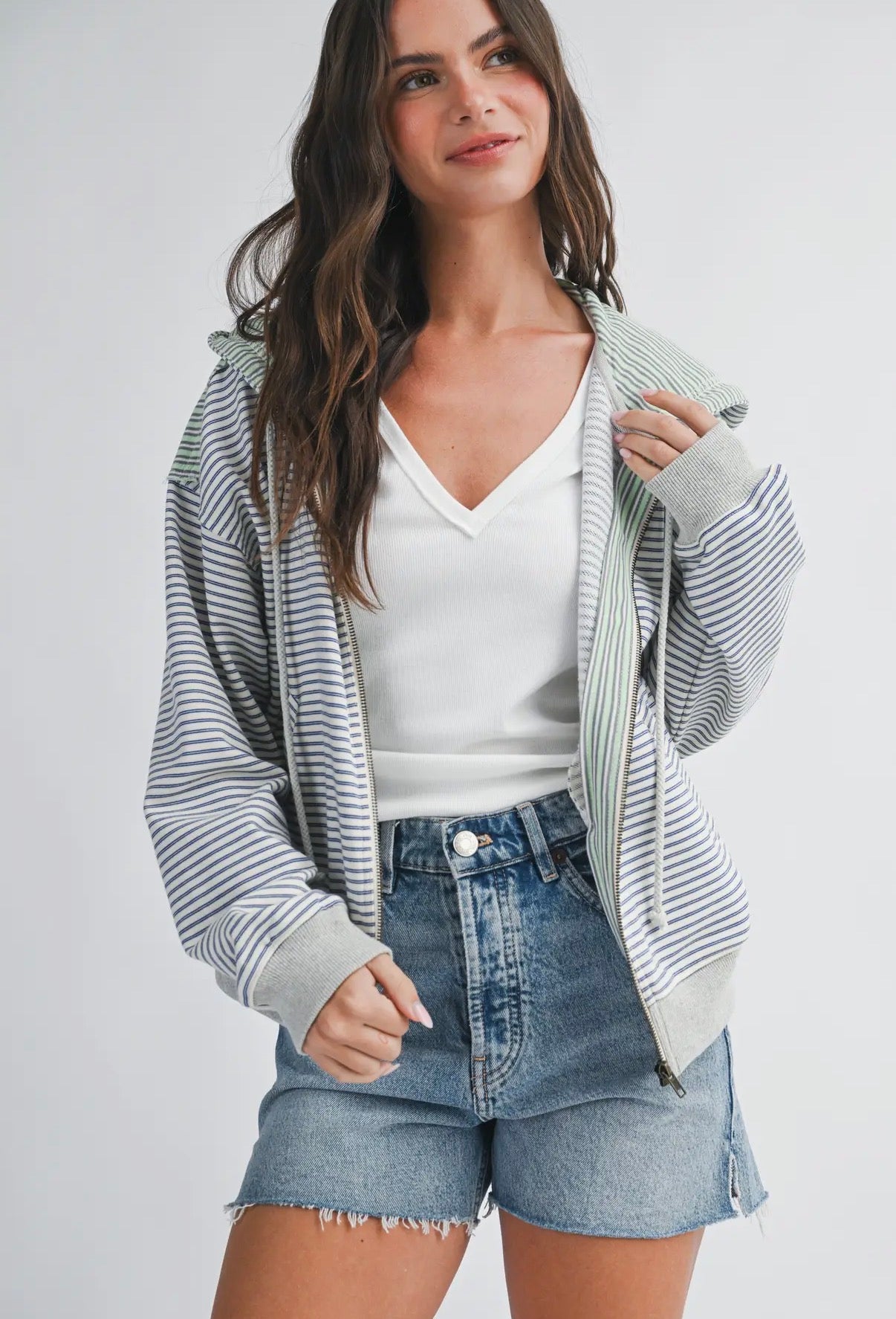 Kennedy’s Stripe Hoodie