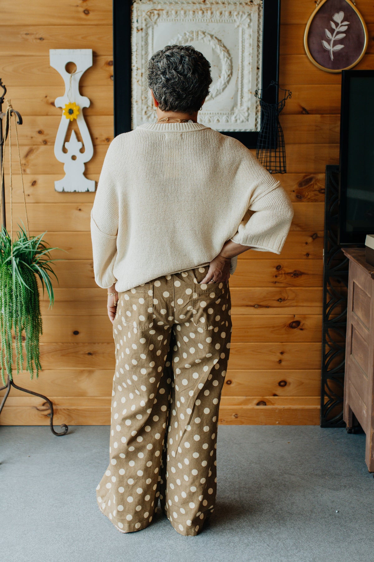 Latte Dottie Pants