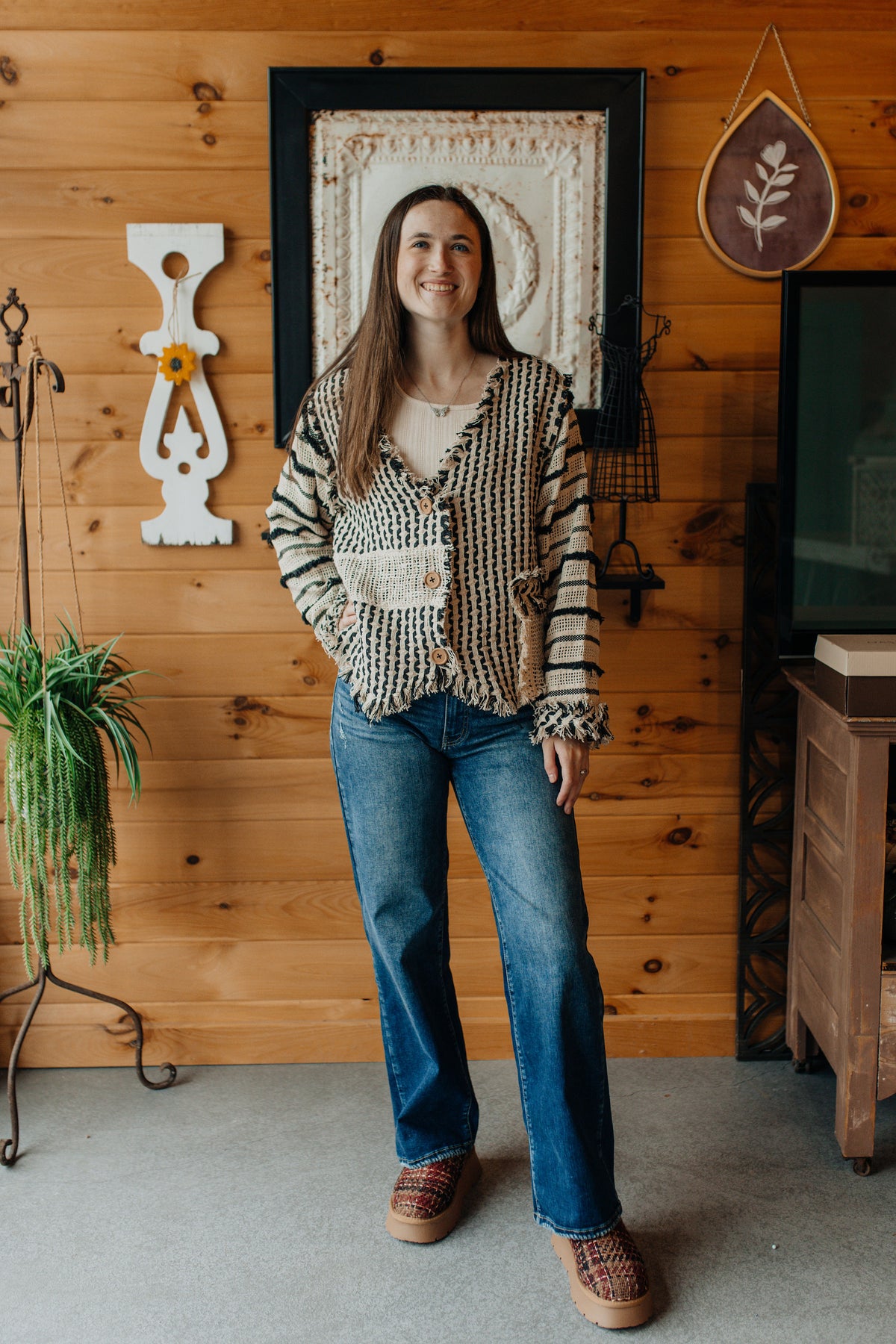 Boho Mosaic Cardigan