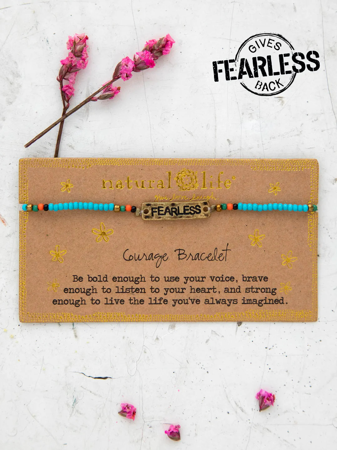 Giving Beaded Bracelet - Fearless
