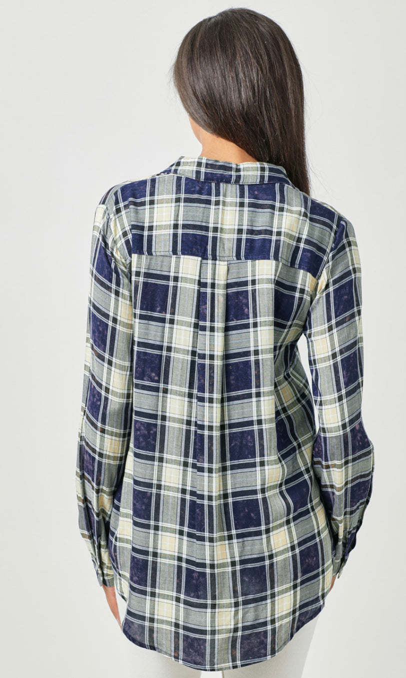 Rebecca’s Navy Plaid