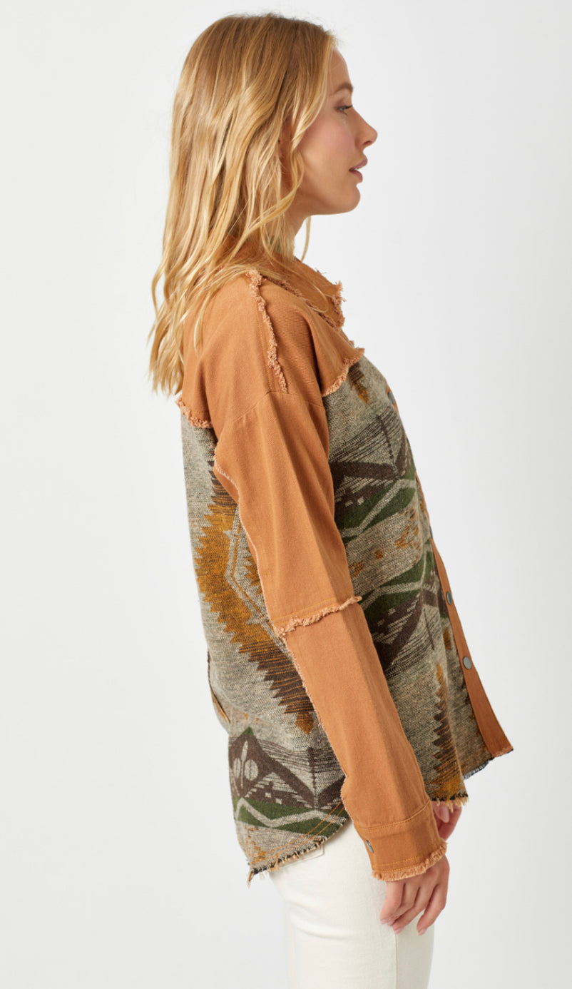 Thelma’s Aztec Orange Jacket