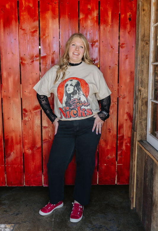 Stevie Nicks Band Tee Vintage Rock Music