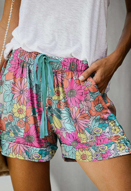Crazy Cute Floral Shorts