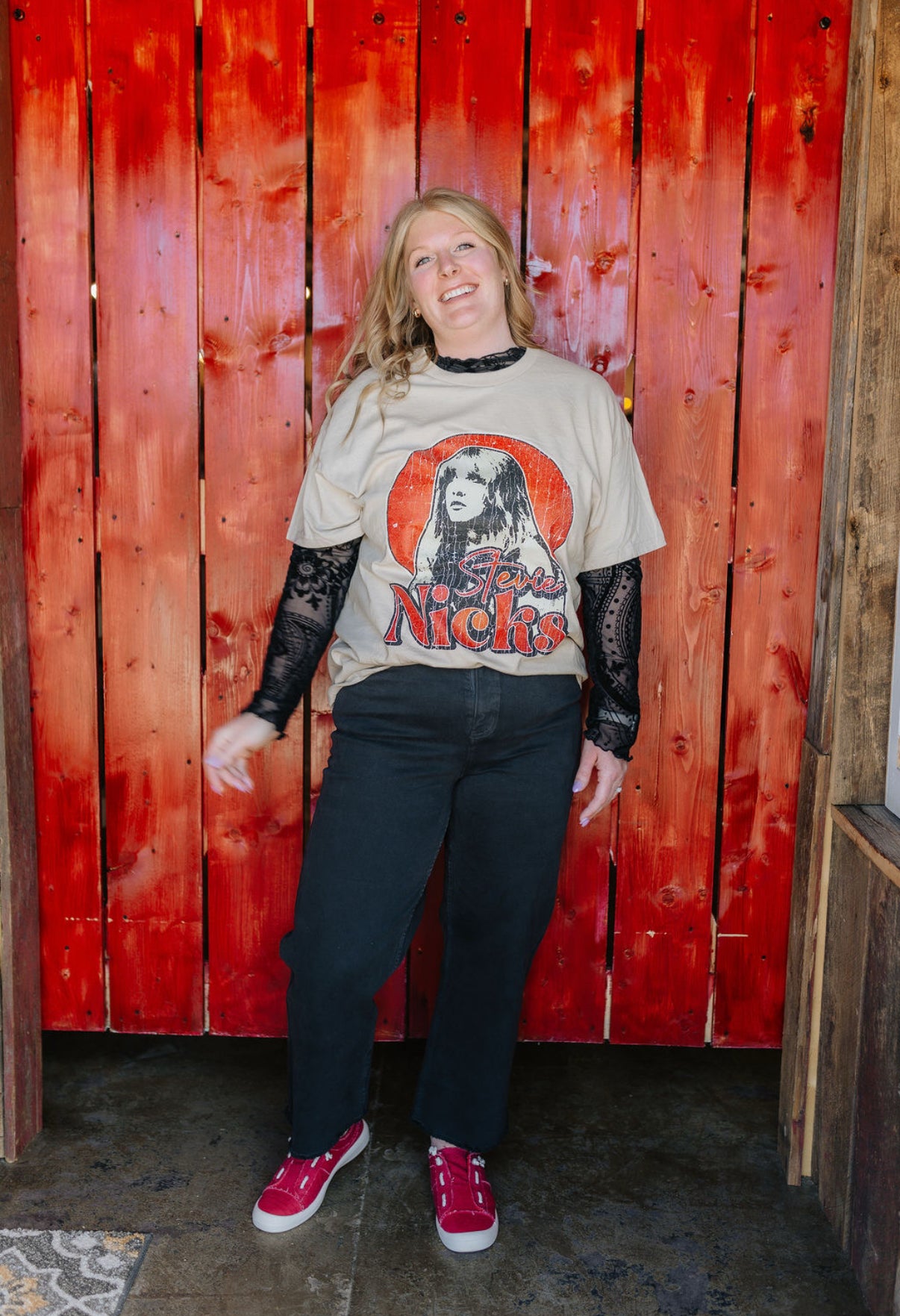 Stevie Nicks Band Tee Vintage Rock Music