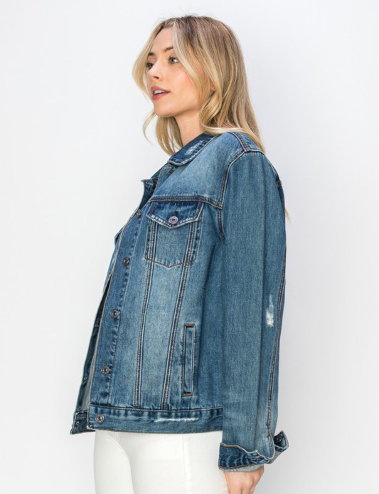 Dark Washed Vintage Jacket