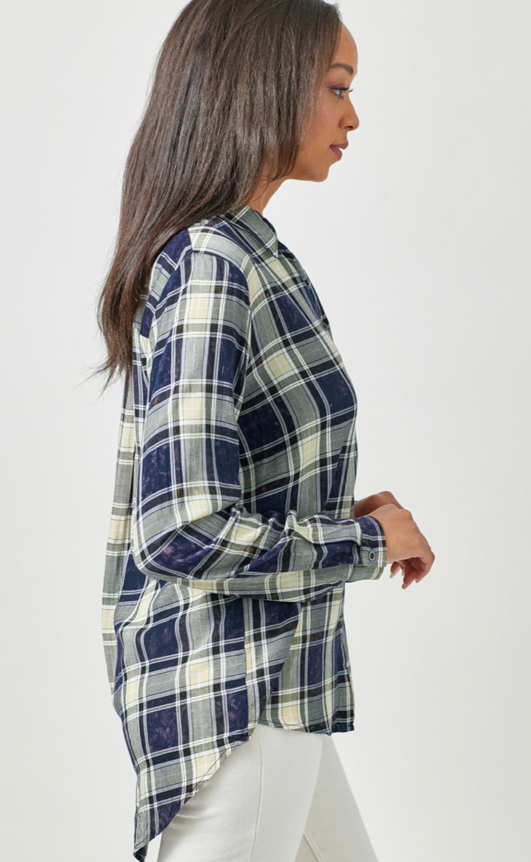 Rebecca’s Navy Plaid