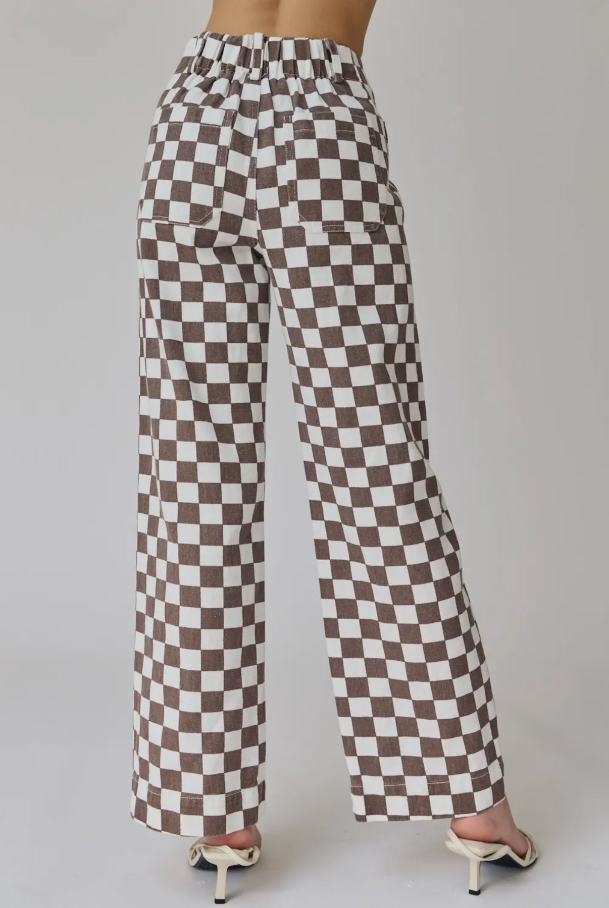 Cinnamon Checkered Pant