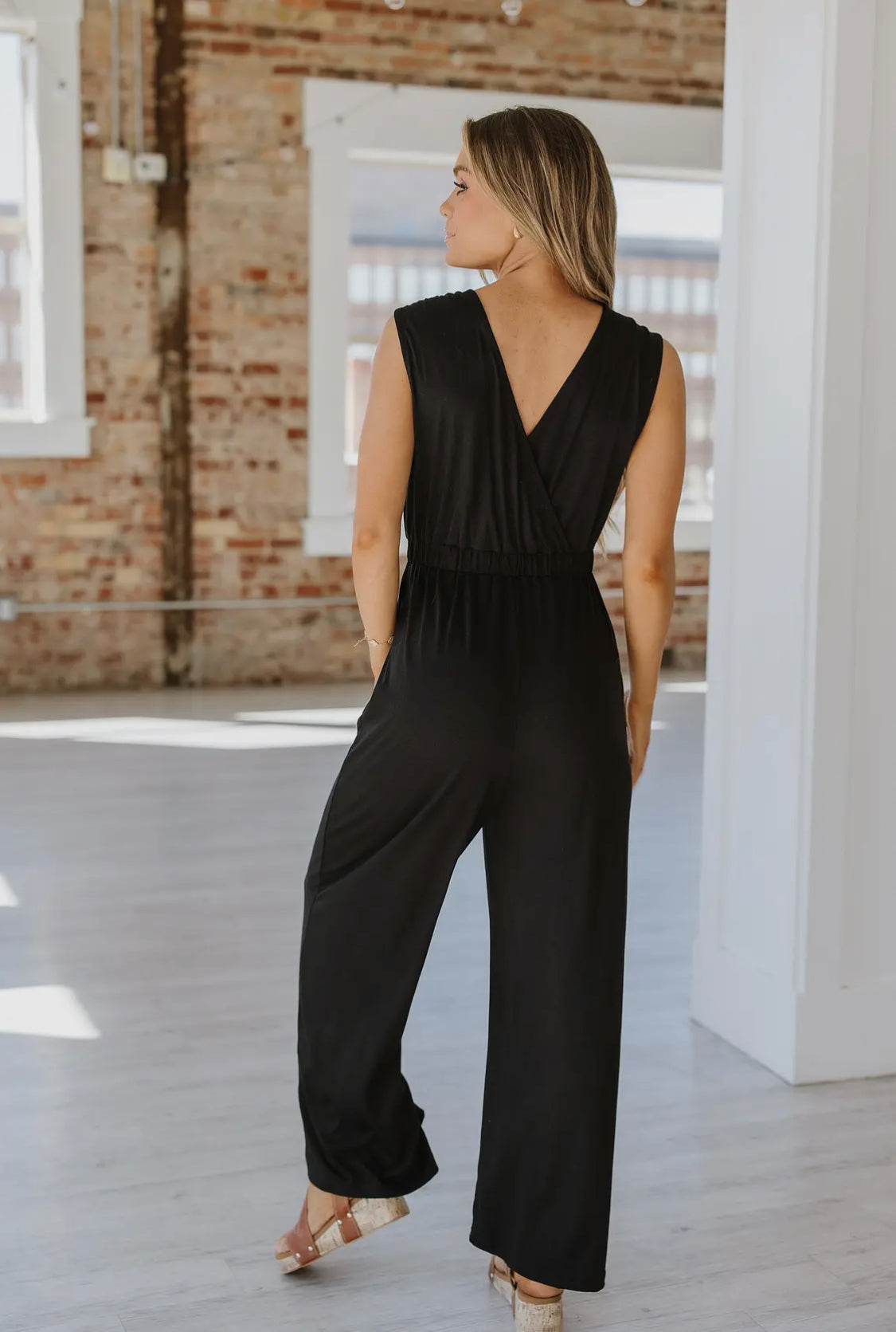 Ziva’s Black Wide Leg Jumpsuit