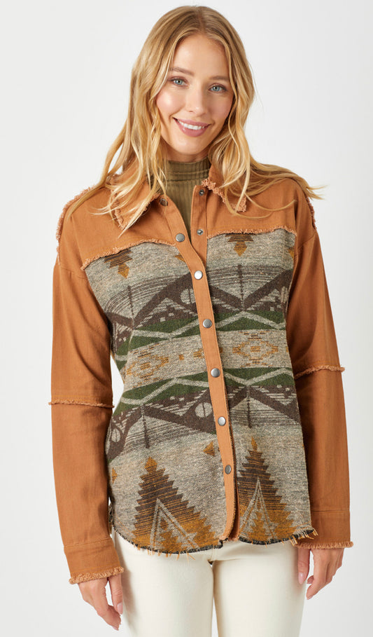 Thelma’s Aztec Orange Jacket