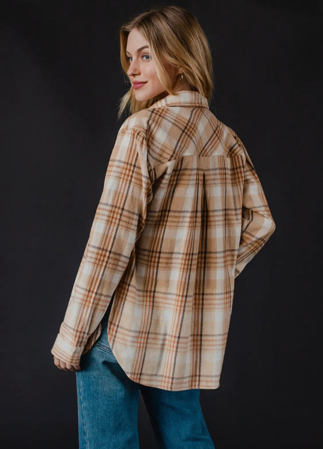 Janet’s Tan Flannel