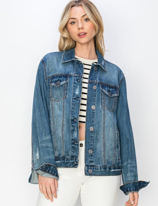 Dark Washed Vintage Jacket