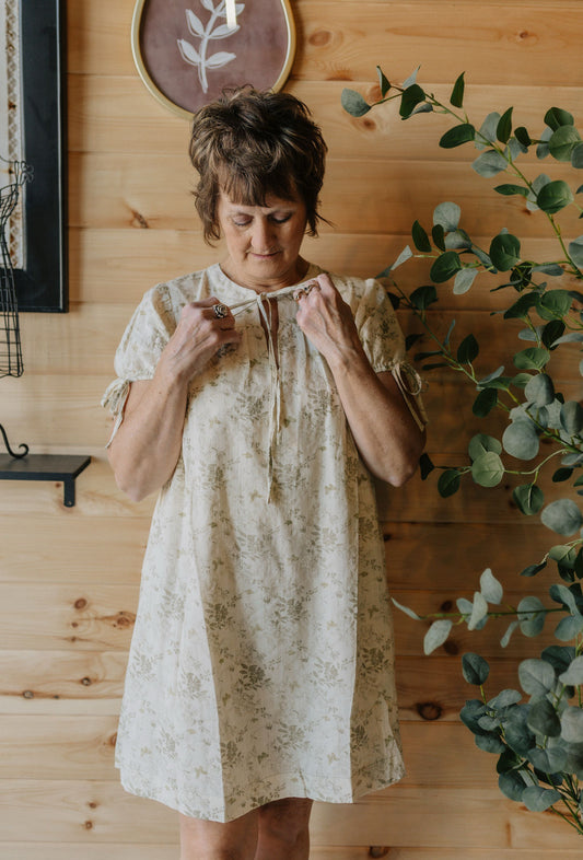Thyme Floral Mini Dress