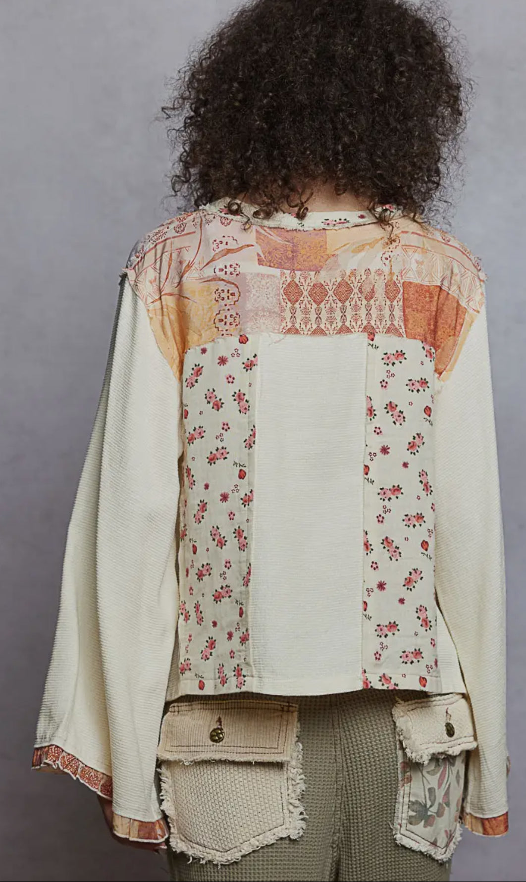 Flutter Sleeve Pattern Top