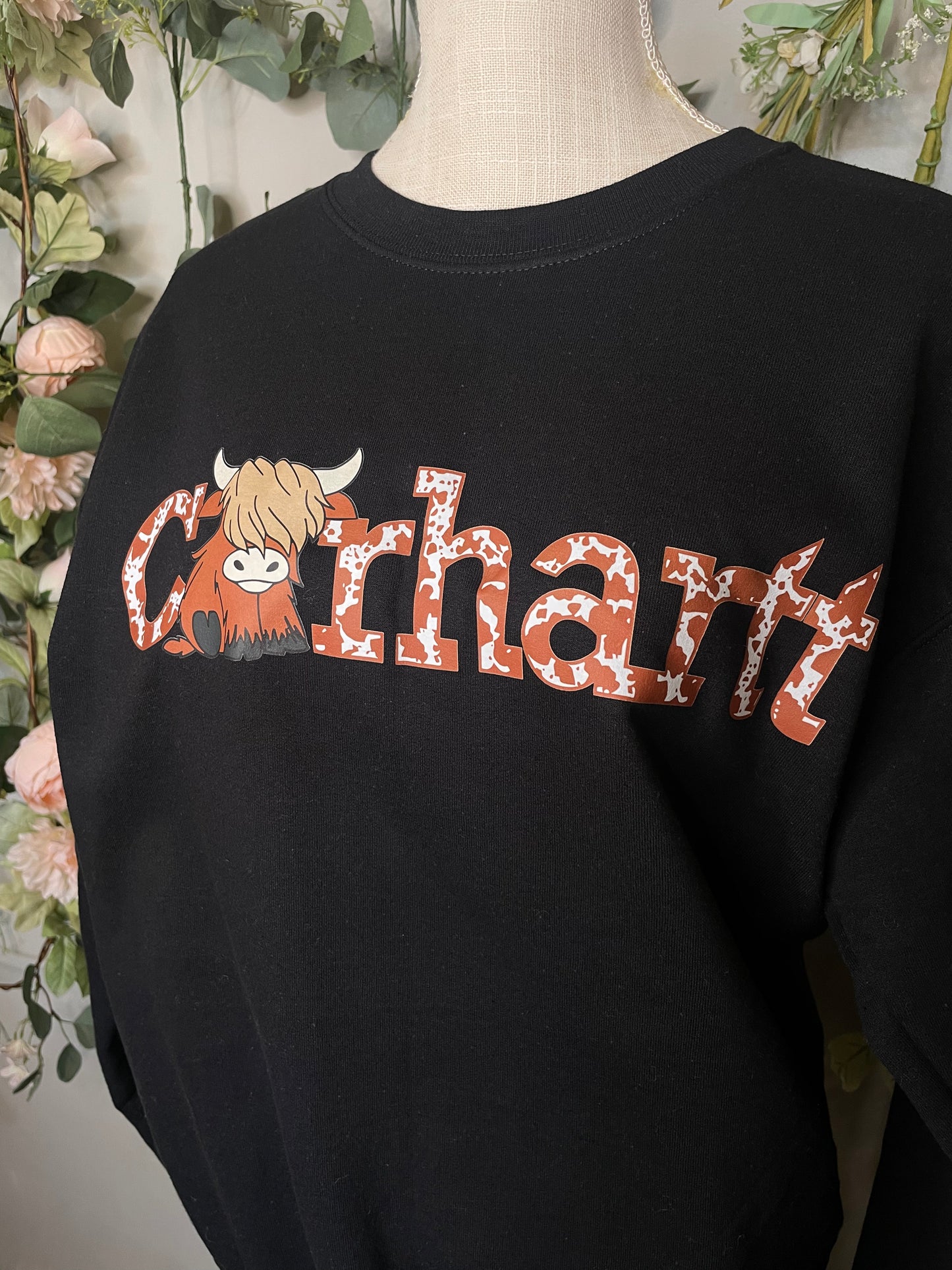 Cow Crewneck