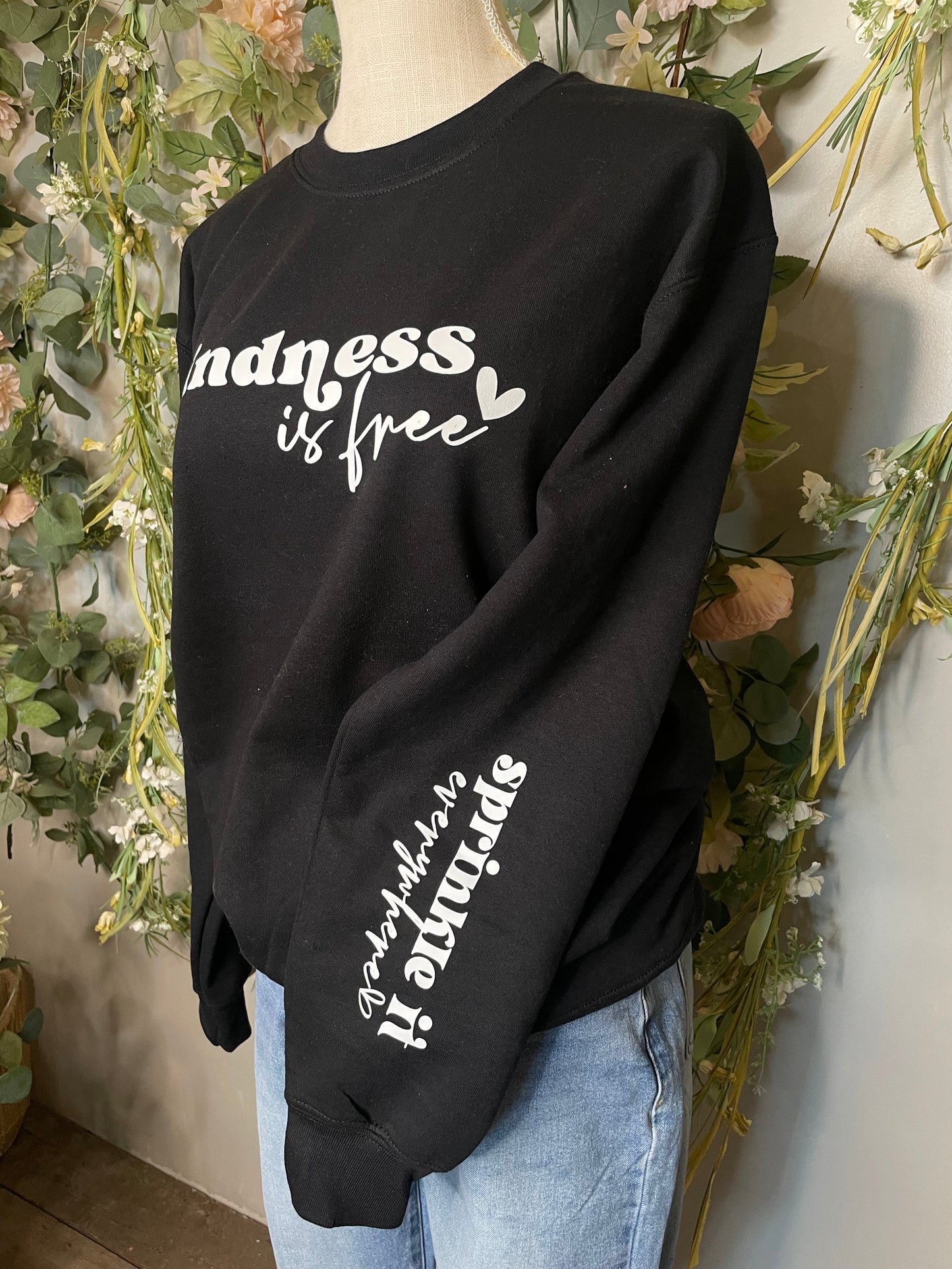 Kindness is Free Crewneck