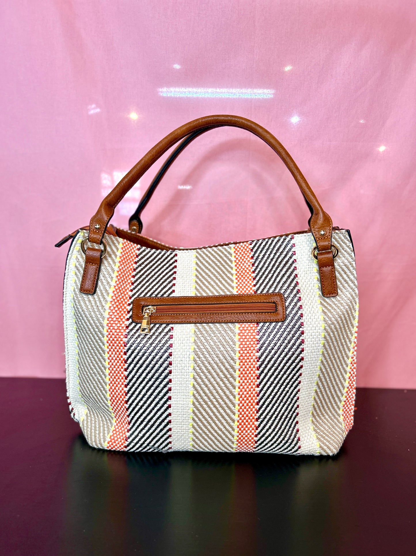 Colorful Stitched Tote