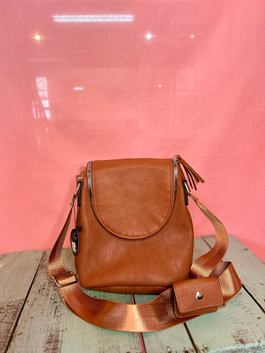 Brown Purse With Coin Pocket