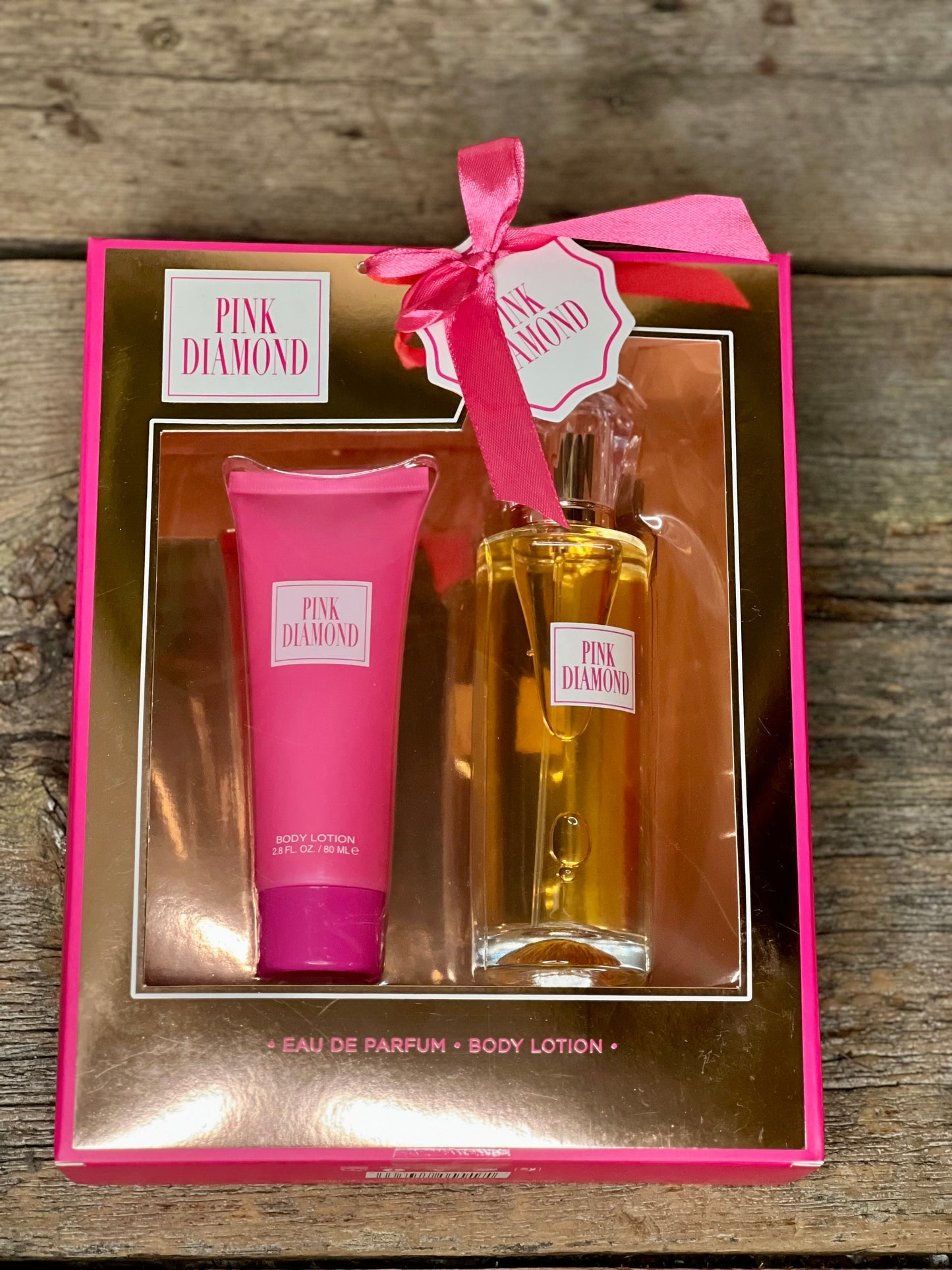 Pink Diamond Perfume and Lotion Set