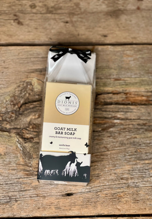 Dionis Goat Milk Bar Soap- Vanilla Bean