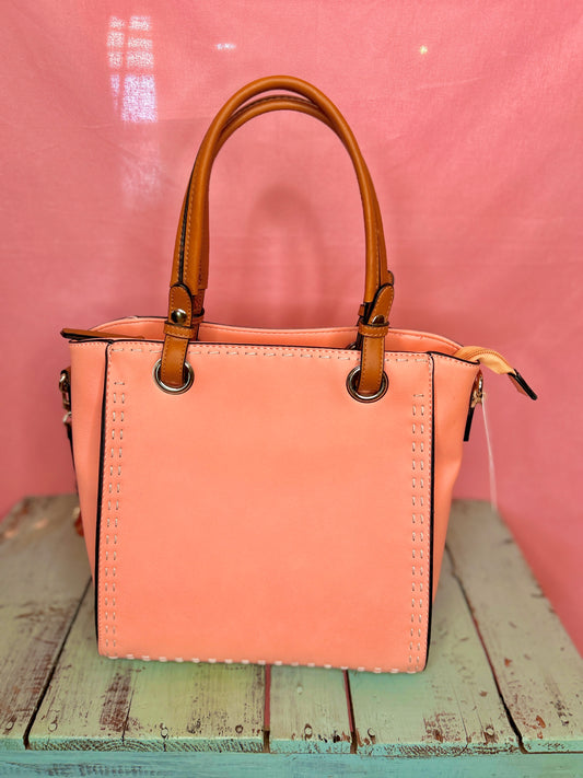 Bright Coral Purse