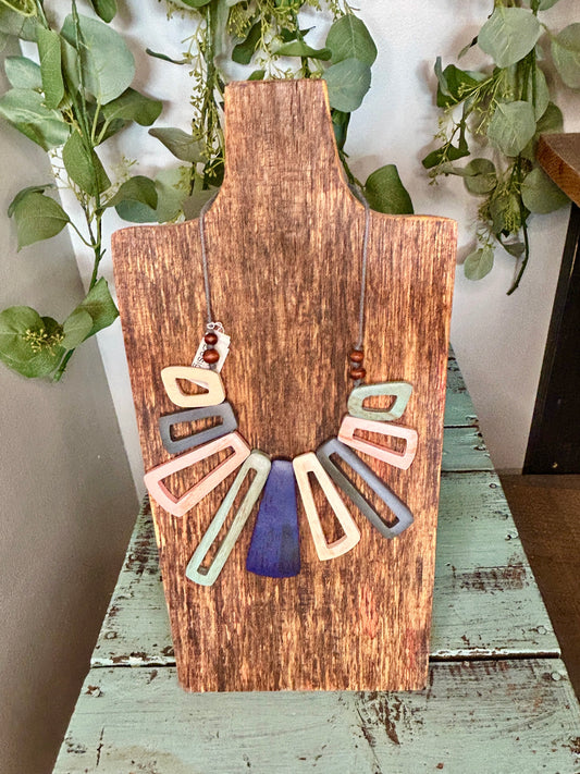 Caras Wooden Necklace