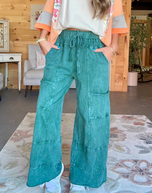 Midnight Green Pant