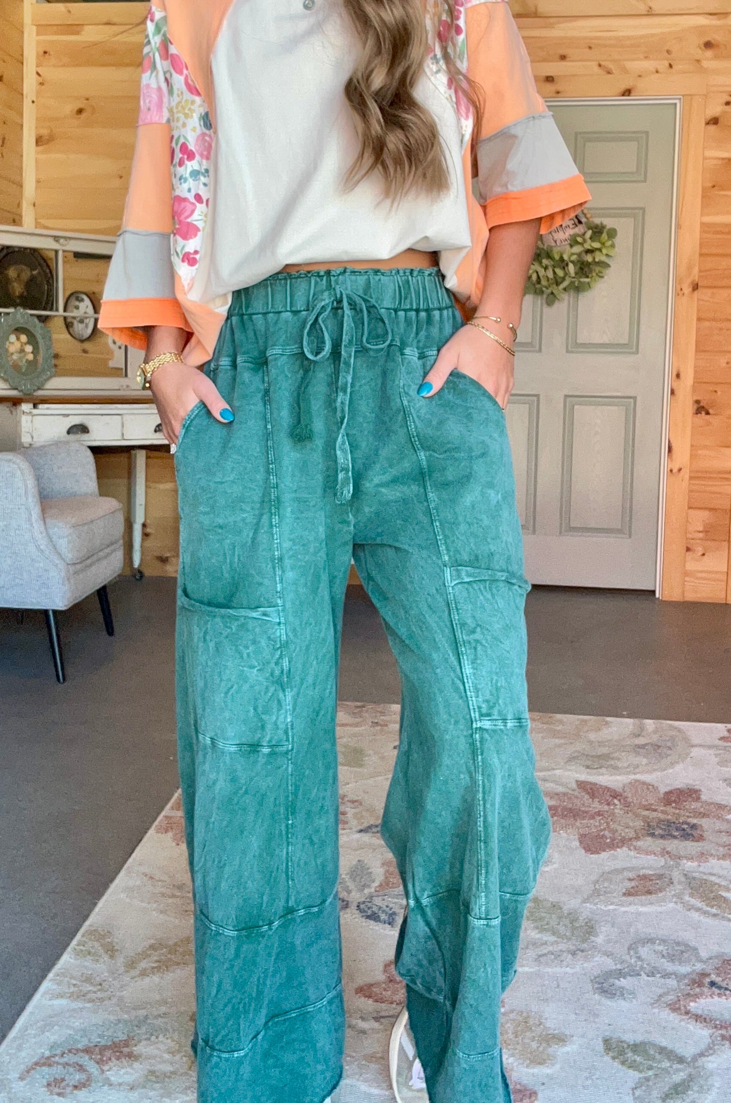 Midnight Green Pant