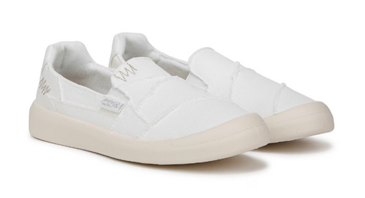 White Slip On Shoes