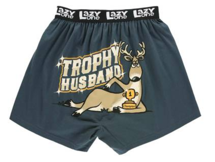 Trophy Husband Dark Blue Boxers