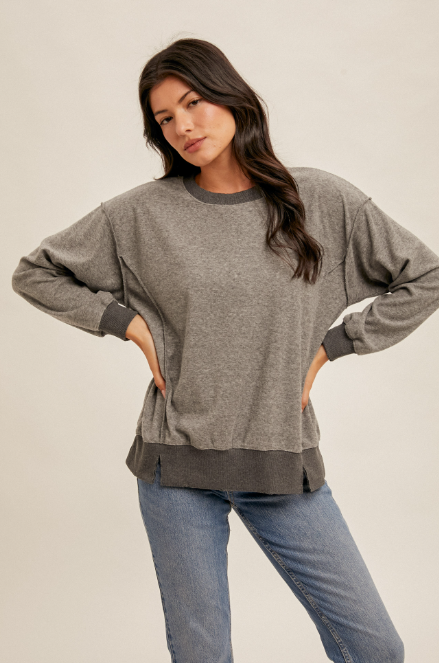 Slate Breeze Pullover