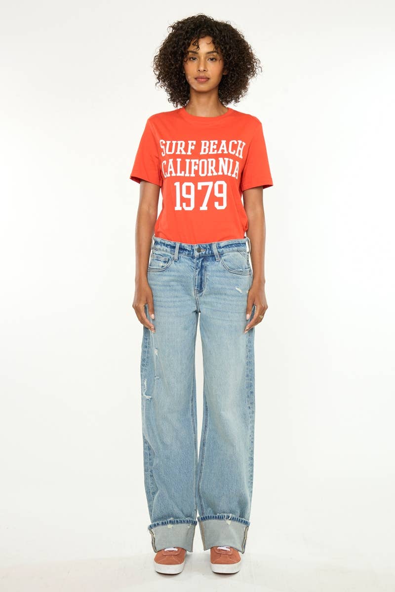 90’s Low Rise Loose Baggy Kancan Jeans